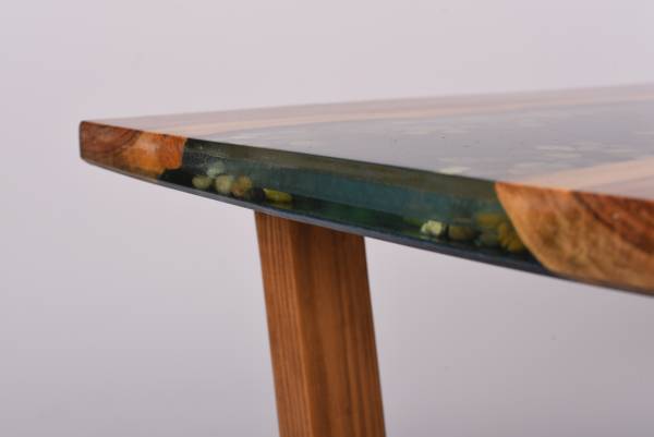 Acacia wood coffee table - Image 6