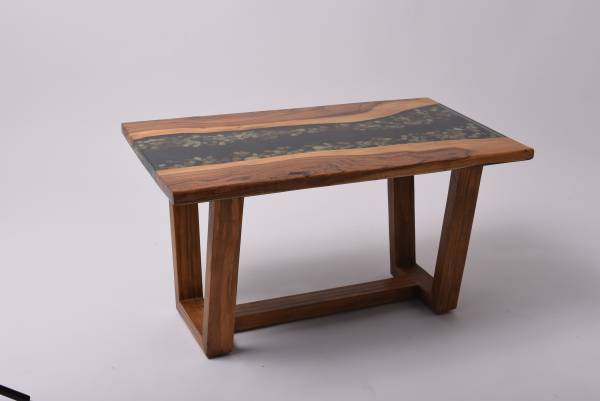 Acacia wood coffee table - Image 2