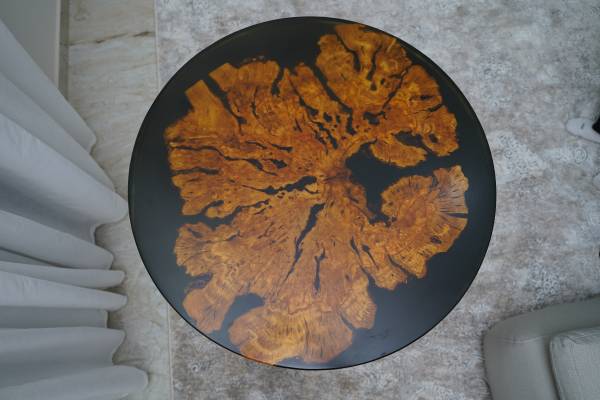 Olive Burl center table - Image 5