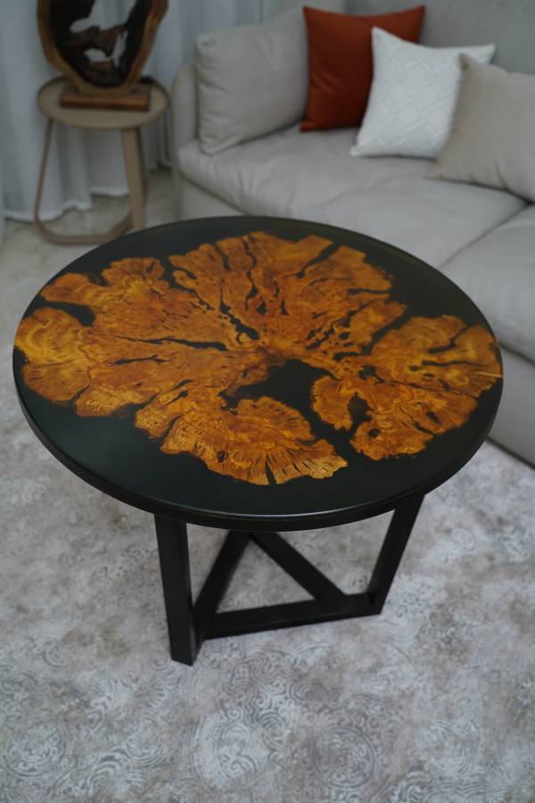 Olive Burl center table - Image 4