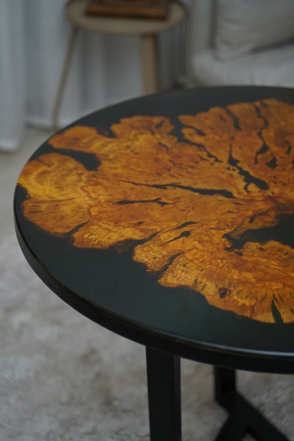 Olive Burl center table - Image 2