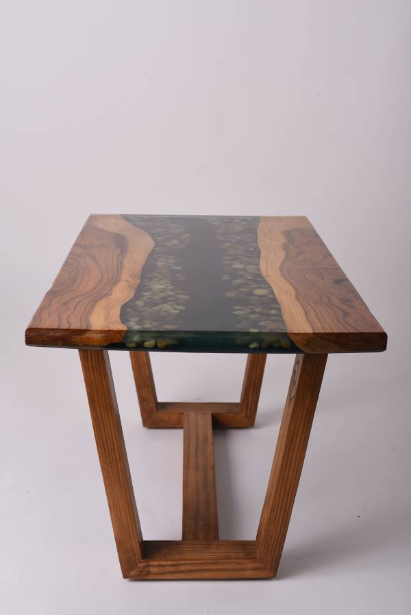 Acacia wood coffee table - Image 7