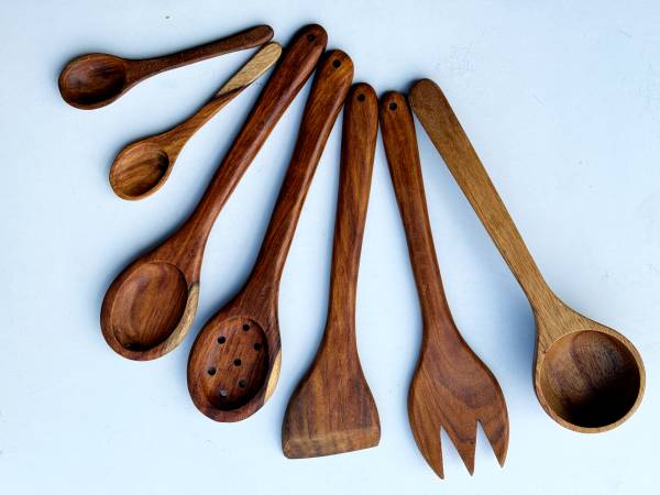 Wooden Kitchen tools set