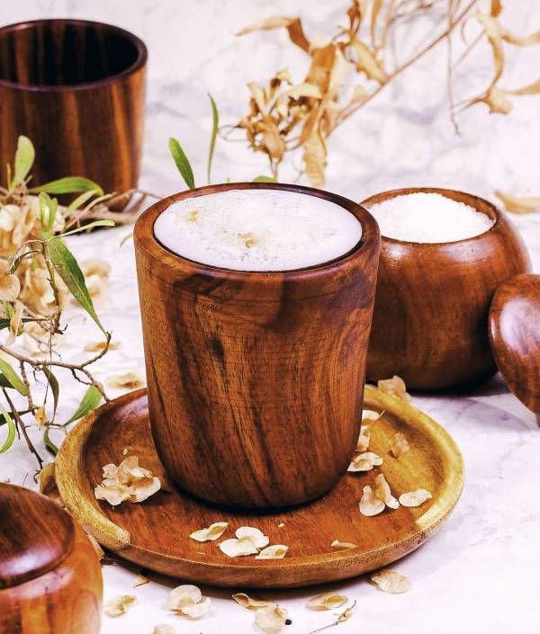 Asersus Wood Hot drinks cups mini set - Image 4