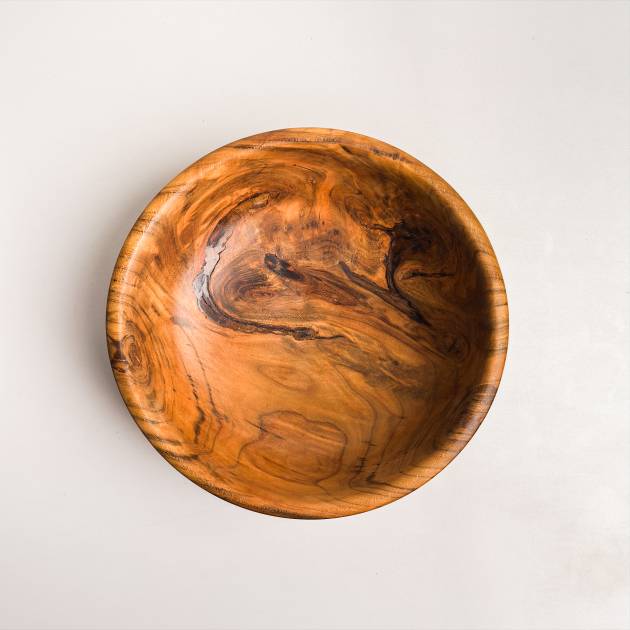 Apricot Wood Deep Bowl (limited edition)