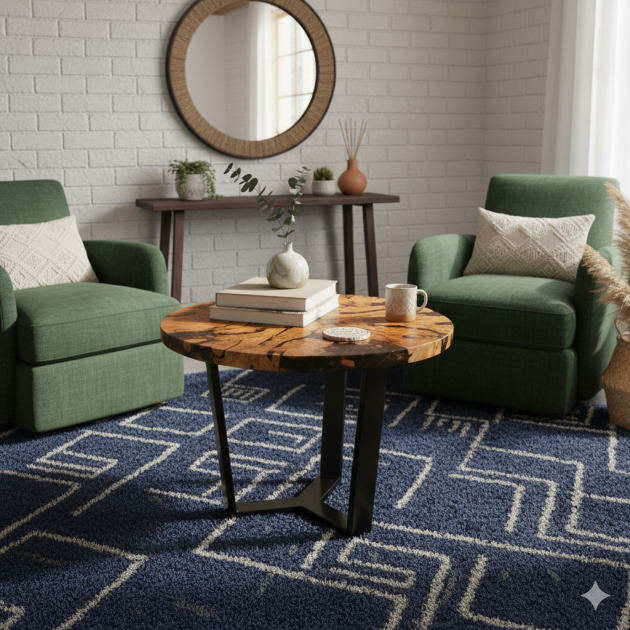 Olive Burl Epoxy table