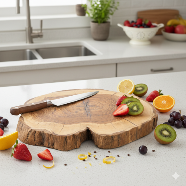 Olive wood chopping board