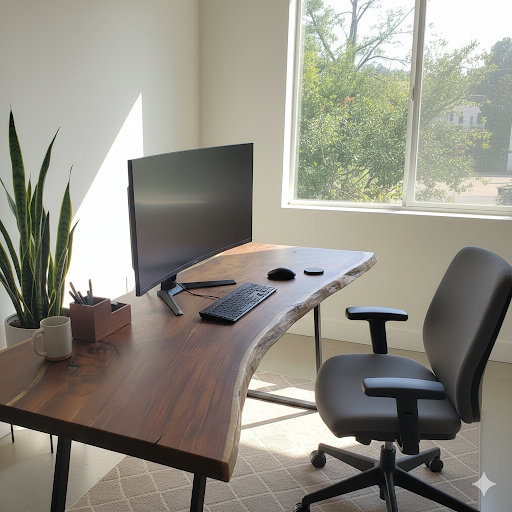 The Sovereign Live Edge Executive Desk - Image 2