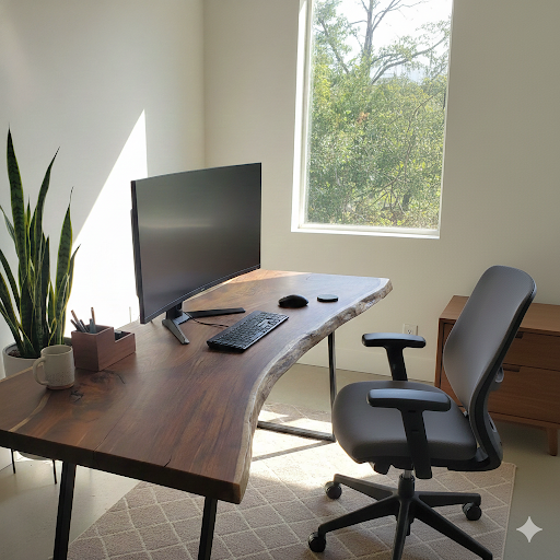 The Sovereign Live Edge Executive Desk - Image 3